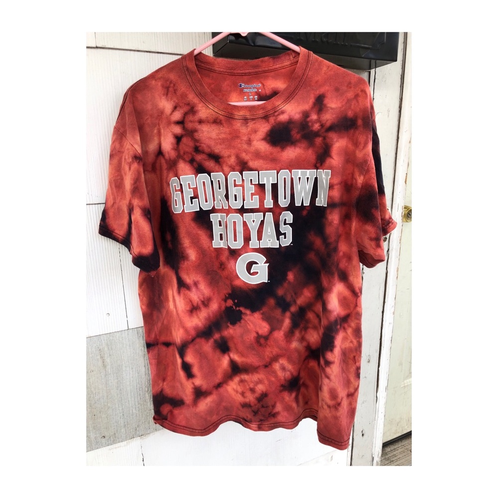 Champion Georgetown University Tie Dye T-shirt